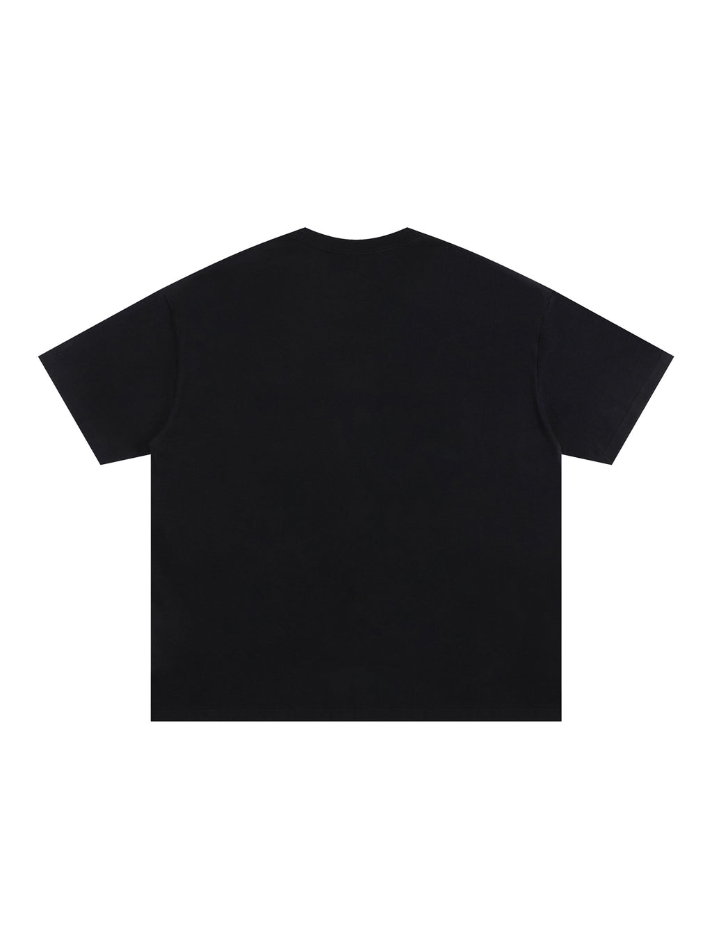 Oversized Cotton T-Shirt – Black
