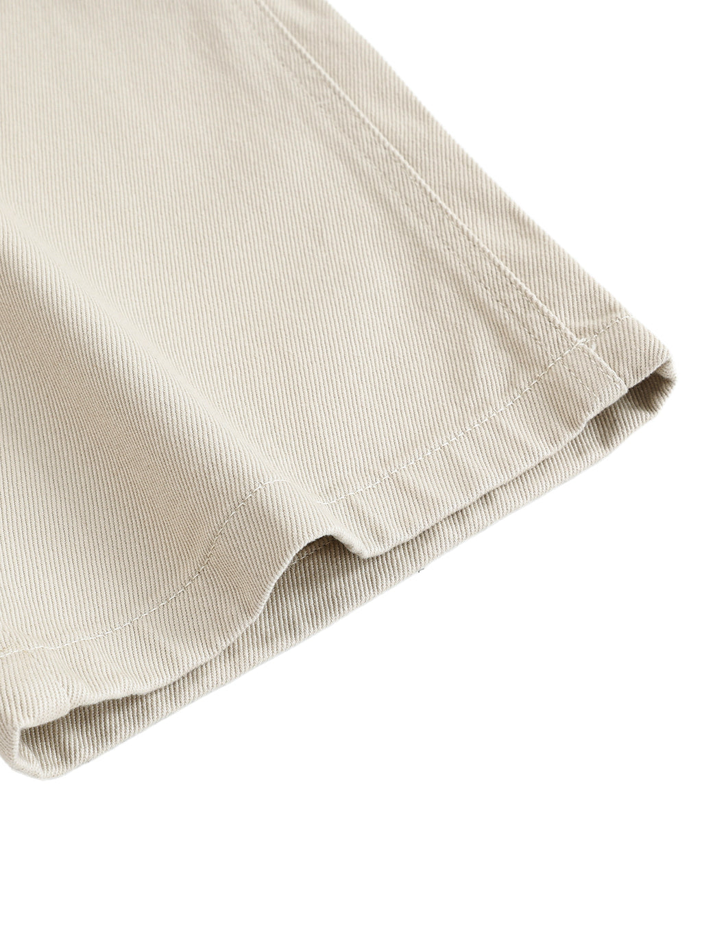 Heavyweight Straight-Leg Pants – Cream