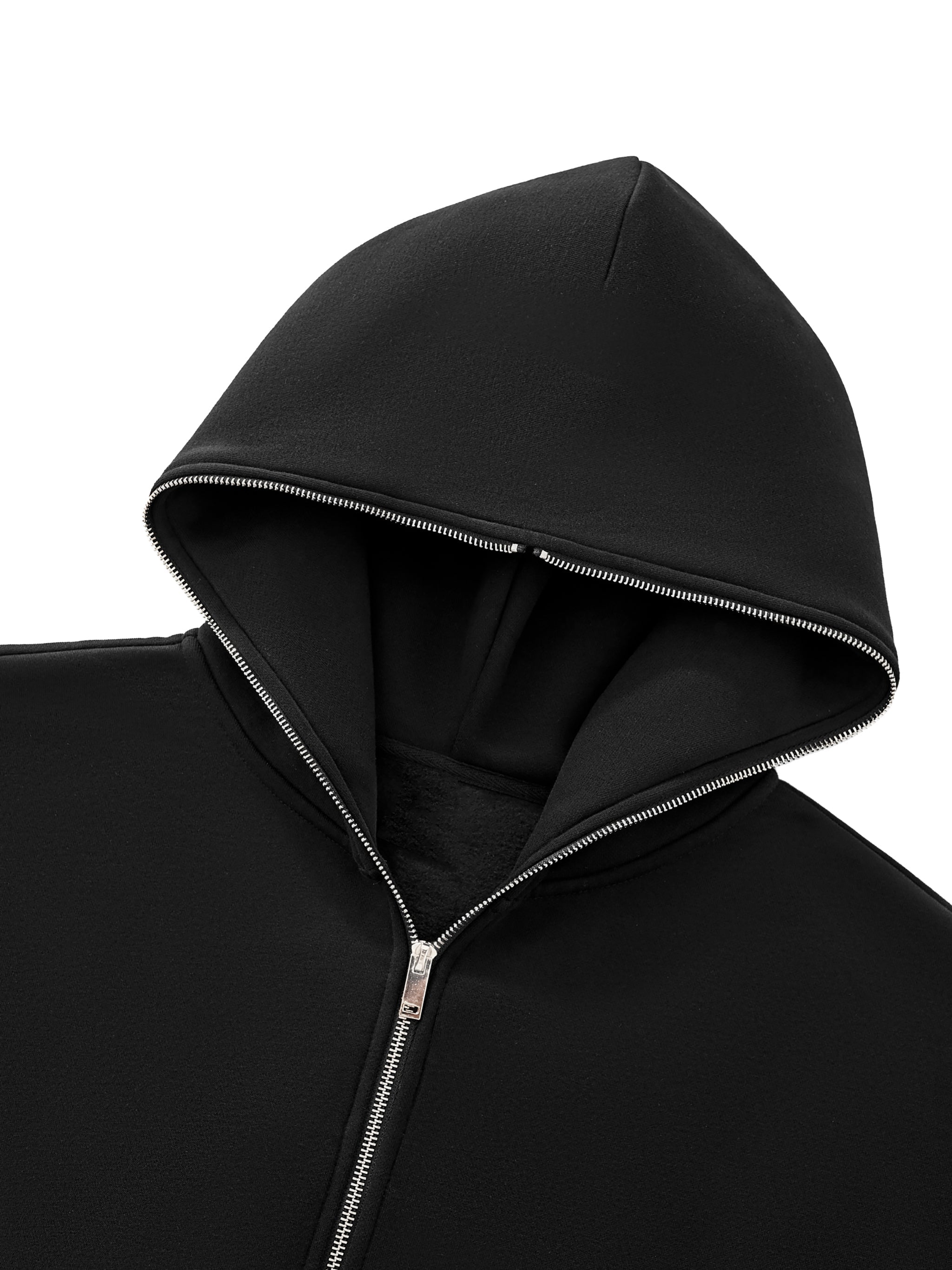 Boxy Zip Hoodie