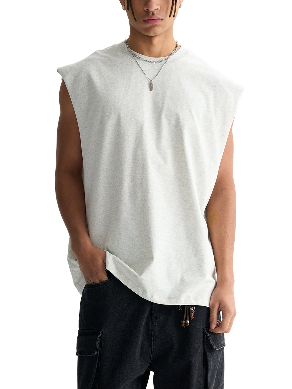 Raw Edge Tank Top