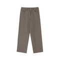 Heavyweight Straight-Leg Pants – Brown