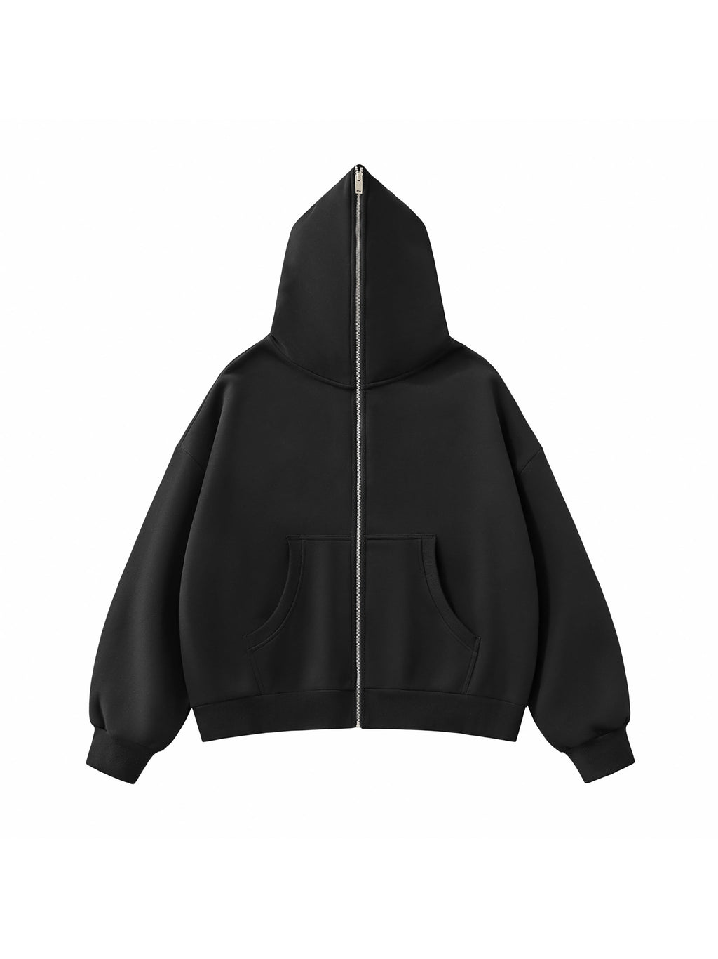 Boxy Zip Hoodie