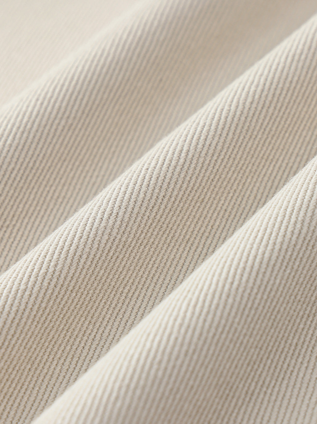 Heavyweight Straight-Leg Pants – Cream