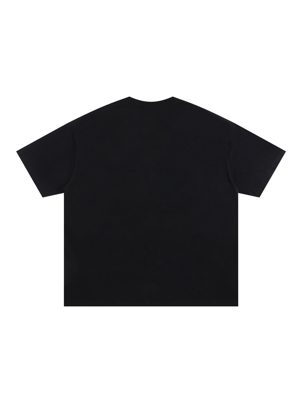 Oversized Cotton T-Shirt – Black