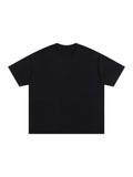 Oversized Cotton T-Shirt – Black