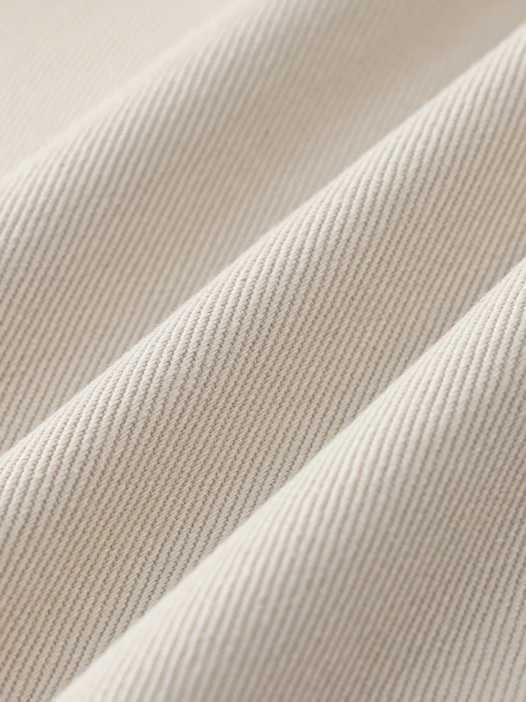 Heavyweight Straight-Leg Pants – Cream