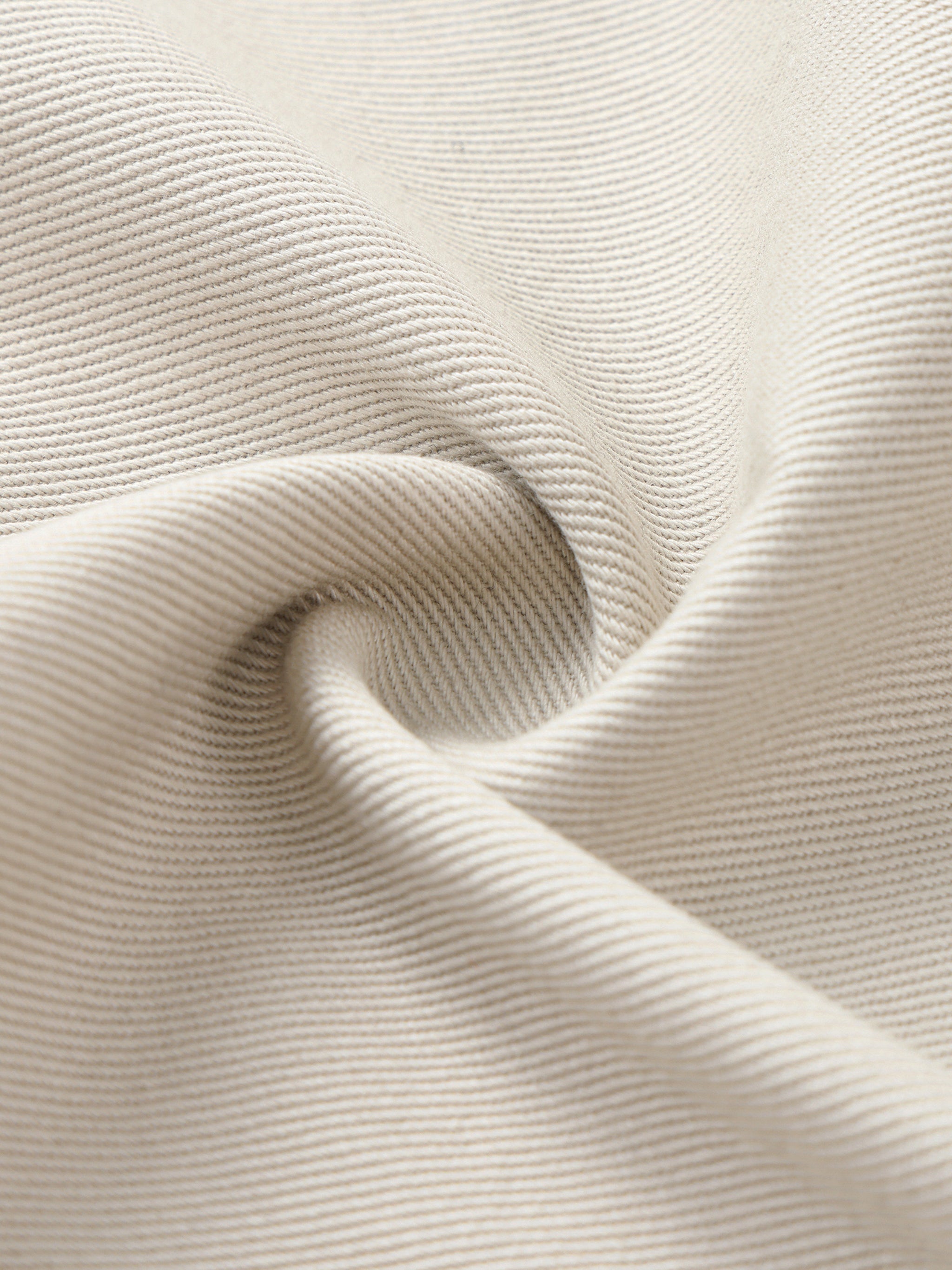 Heavyweight Straight-Leg Pants – Cream
