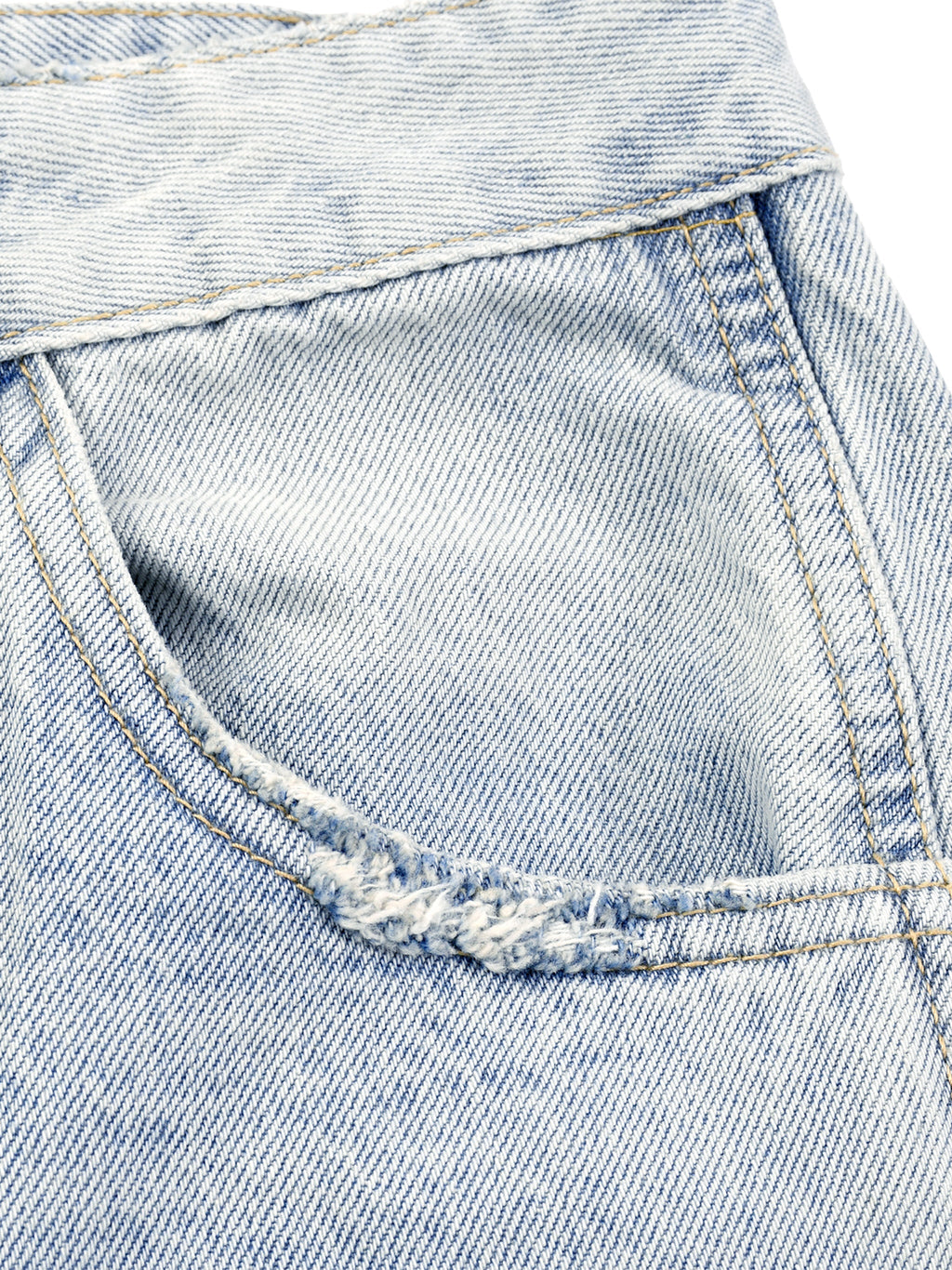 Vintage Wash Barrel Jeans – Light Blue
