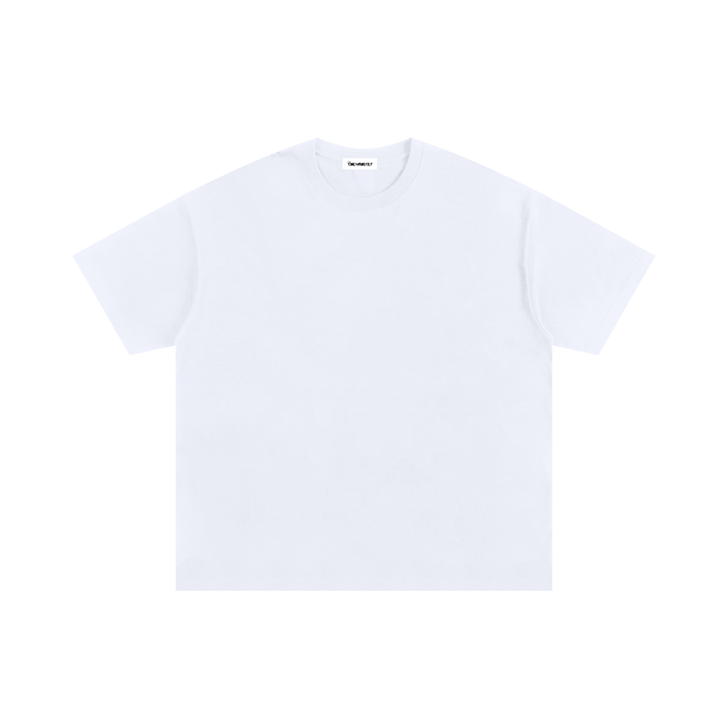 Oversized Cotton T-Shirt – White